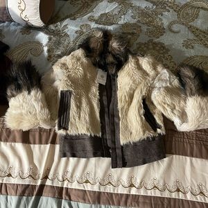 Fur jacket, size Xs